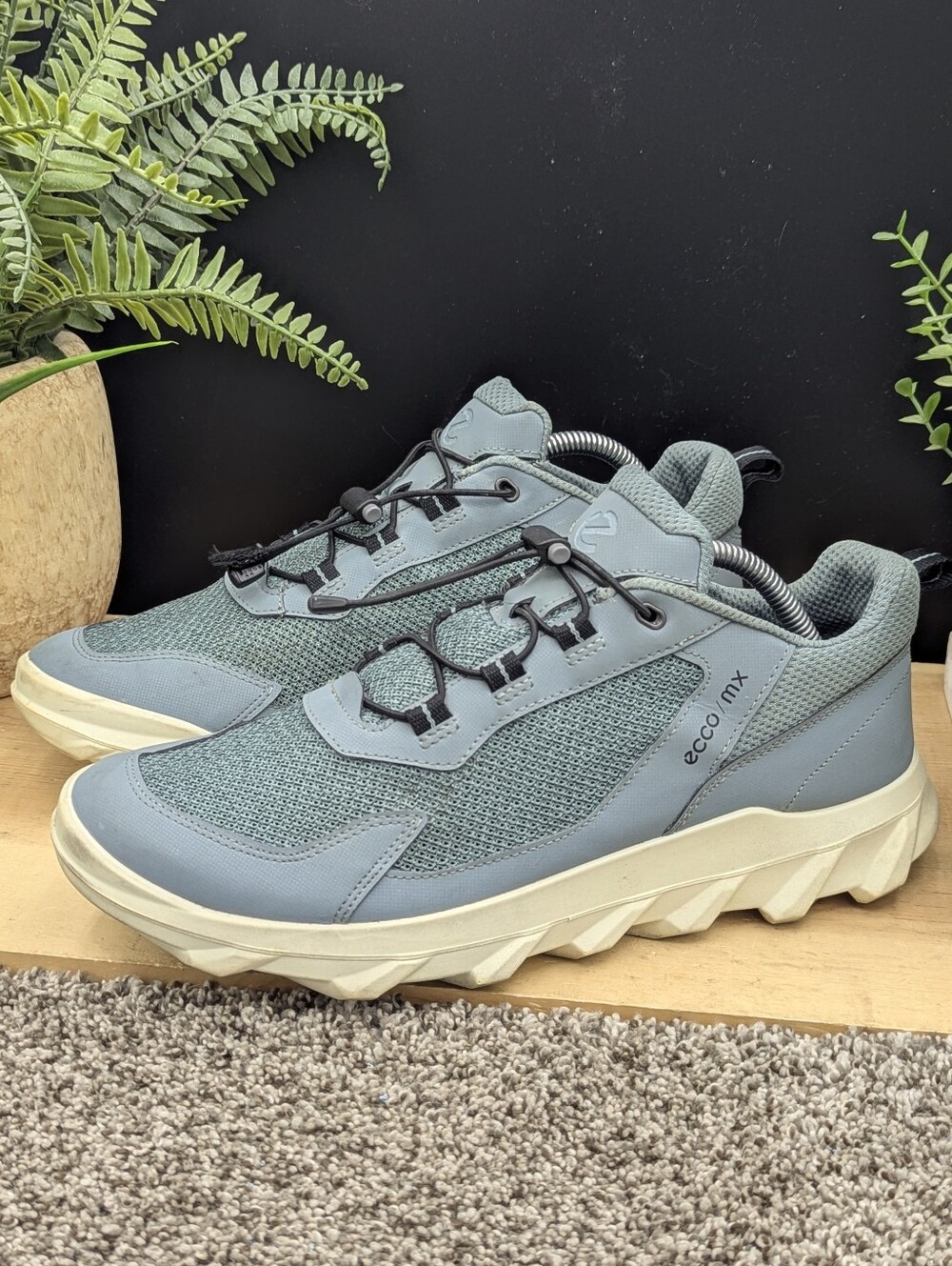 Ecco MX Low GTX Trail Gore-Tex Blue Men's Size 43 US9/9.5 Trail Shoes Hiking